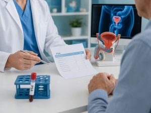 Analítica PSA para valorar la próstata y detectar posibles alteraciones