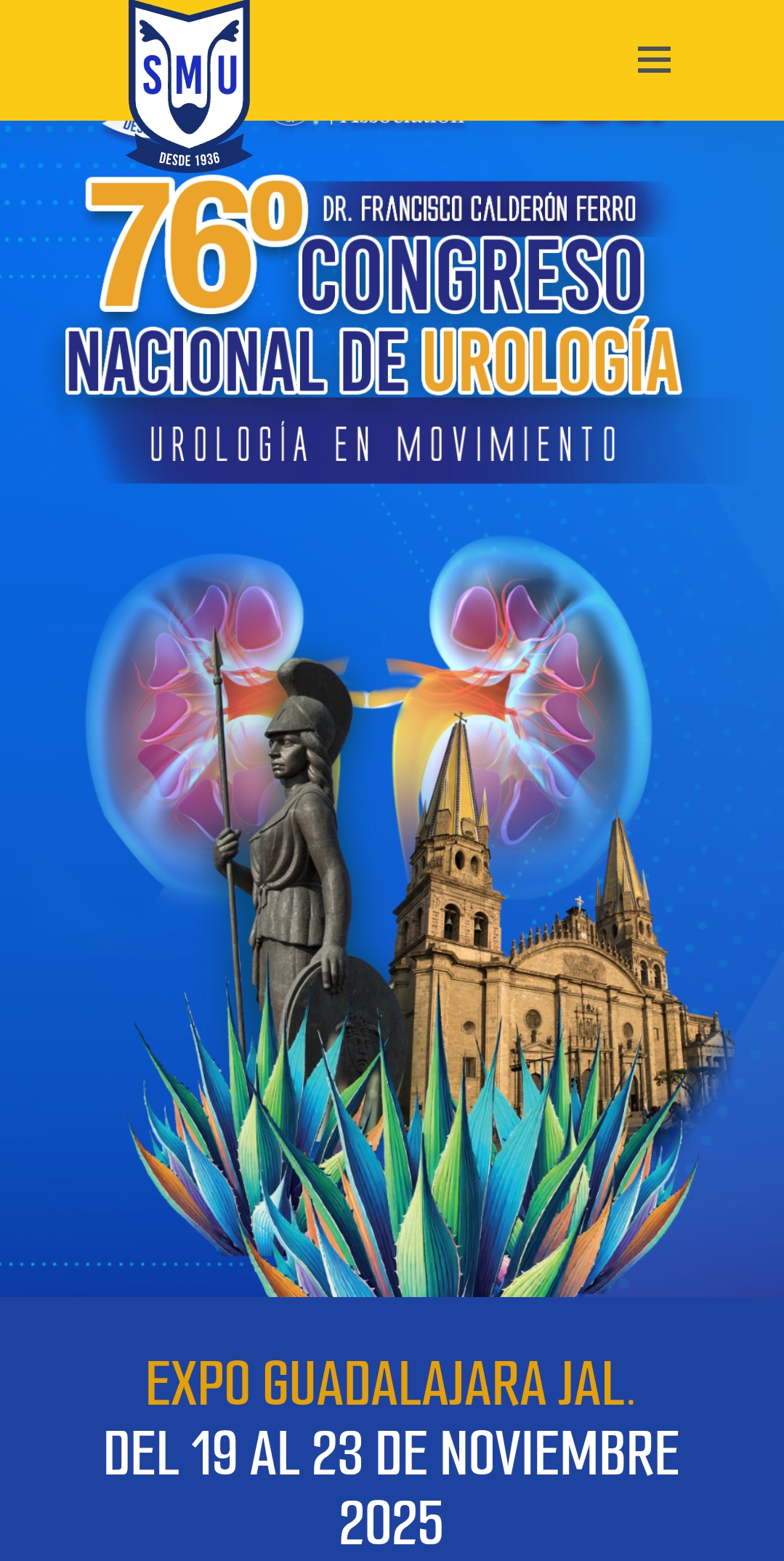 Vista panorámica de la sede del Congreso SMU 2025 en Guadalajara